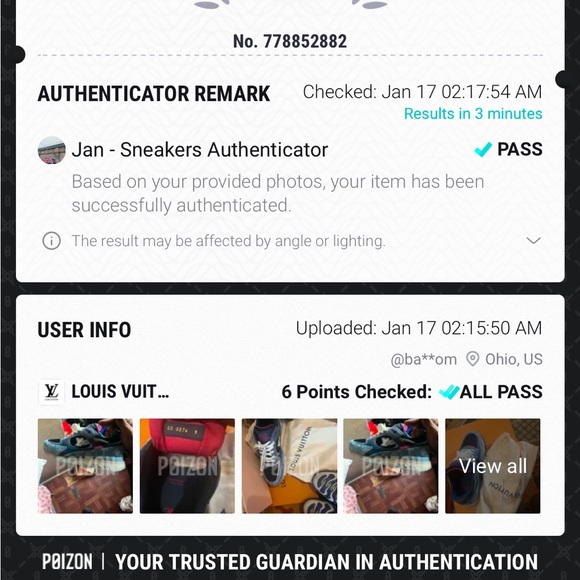 Louis Vuitton shoes - Picture 6 of 6